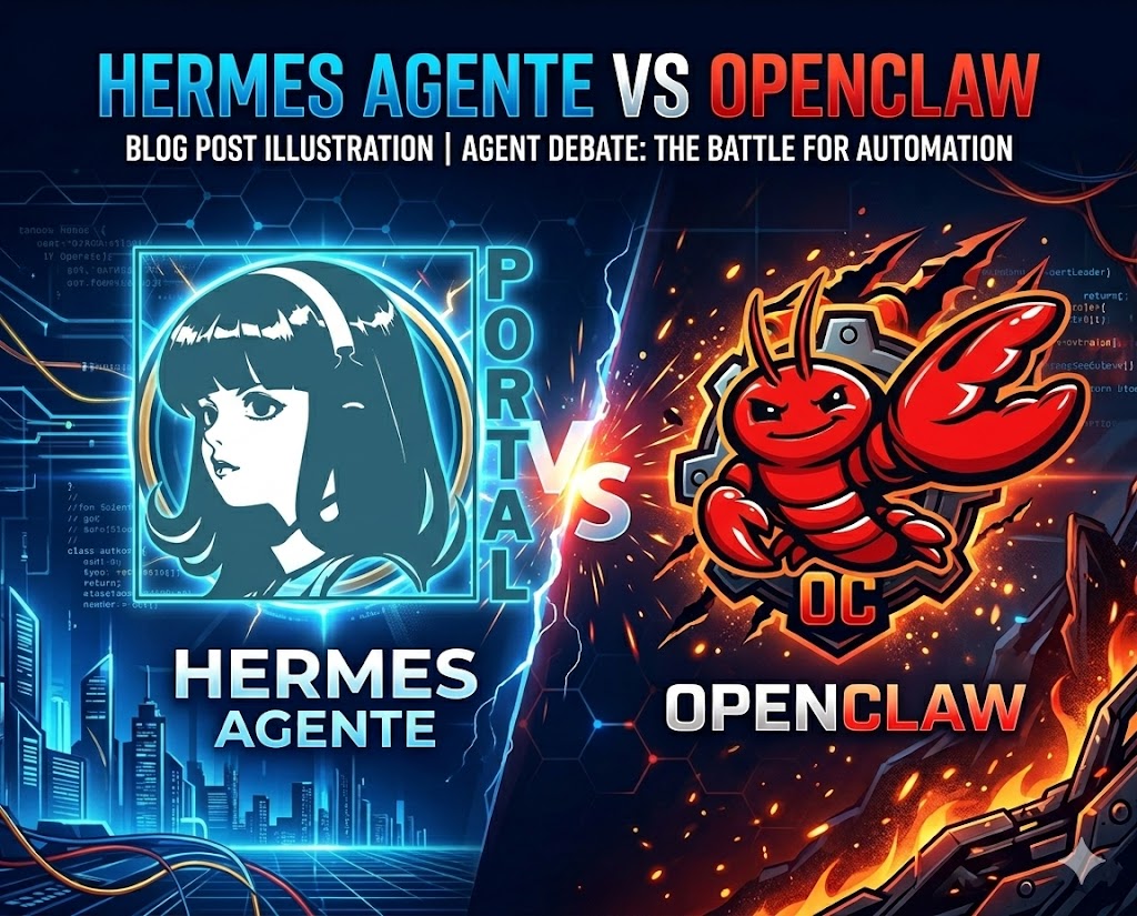 OpenClaw vs Hermes: diferenças, vantagens e casos de uso na prática