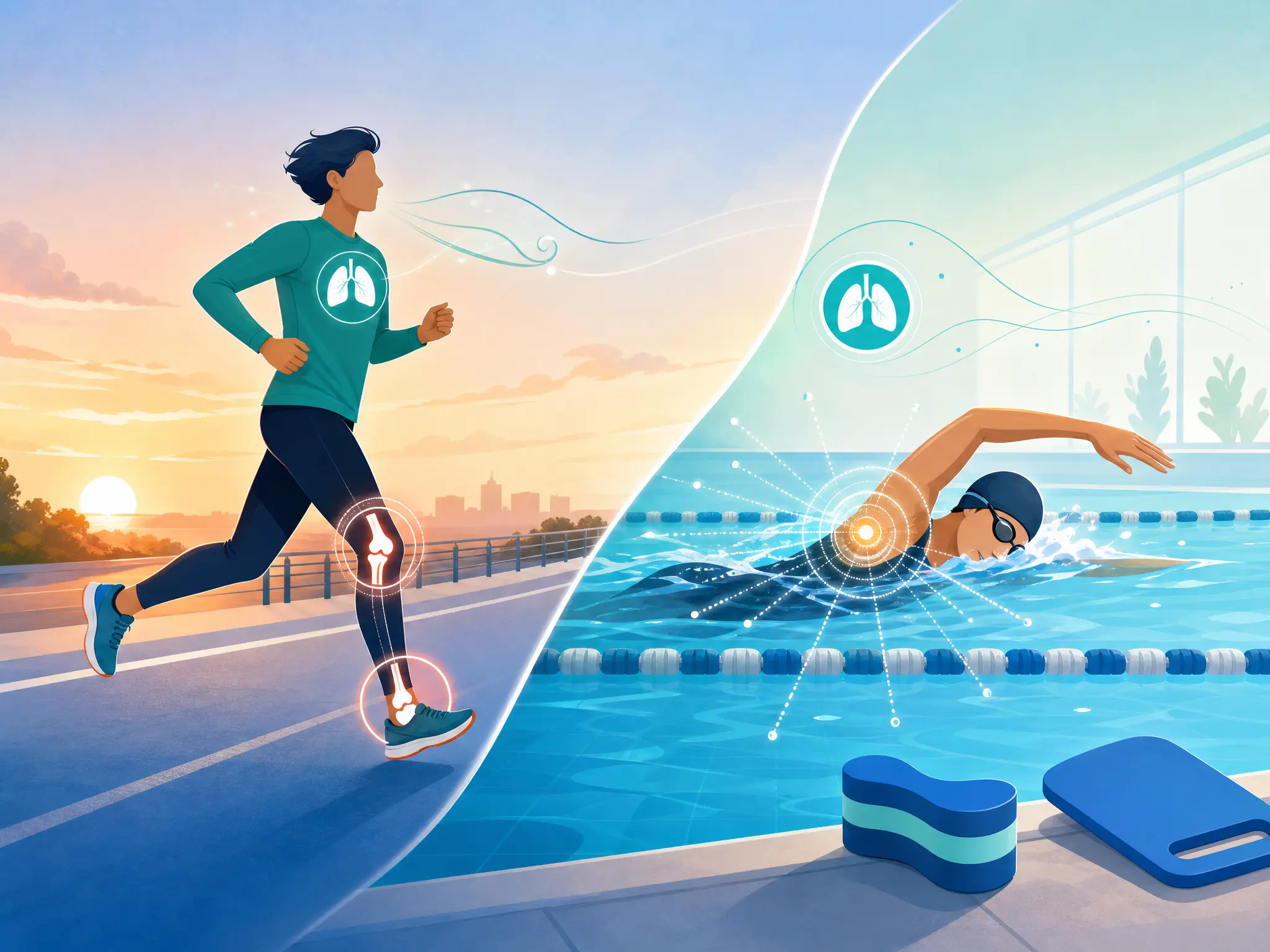 Corrida e Natação: O Casal Perfeito para o Seu Treino!