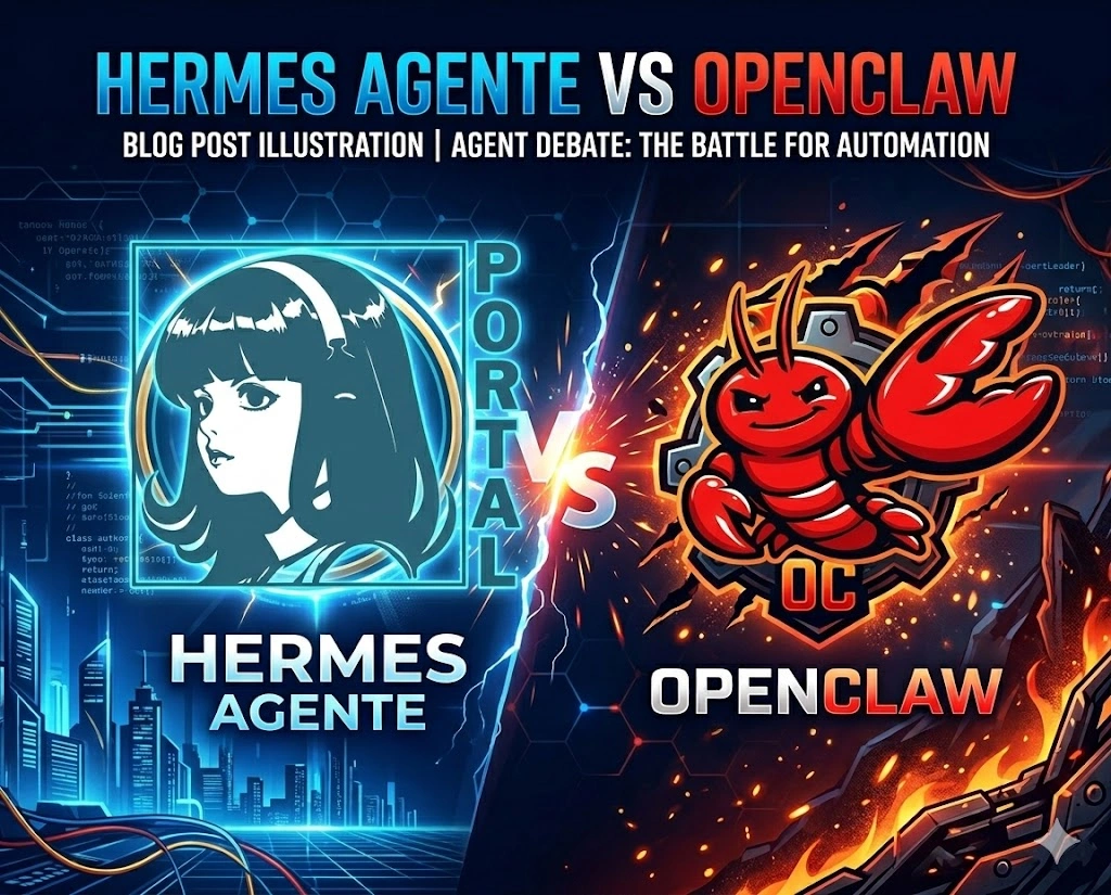 OpenClaw vs Hermes: diferenças, vantagens e casos de uso na prática