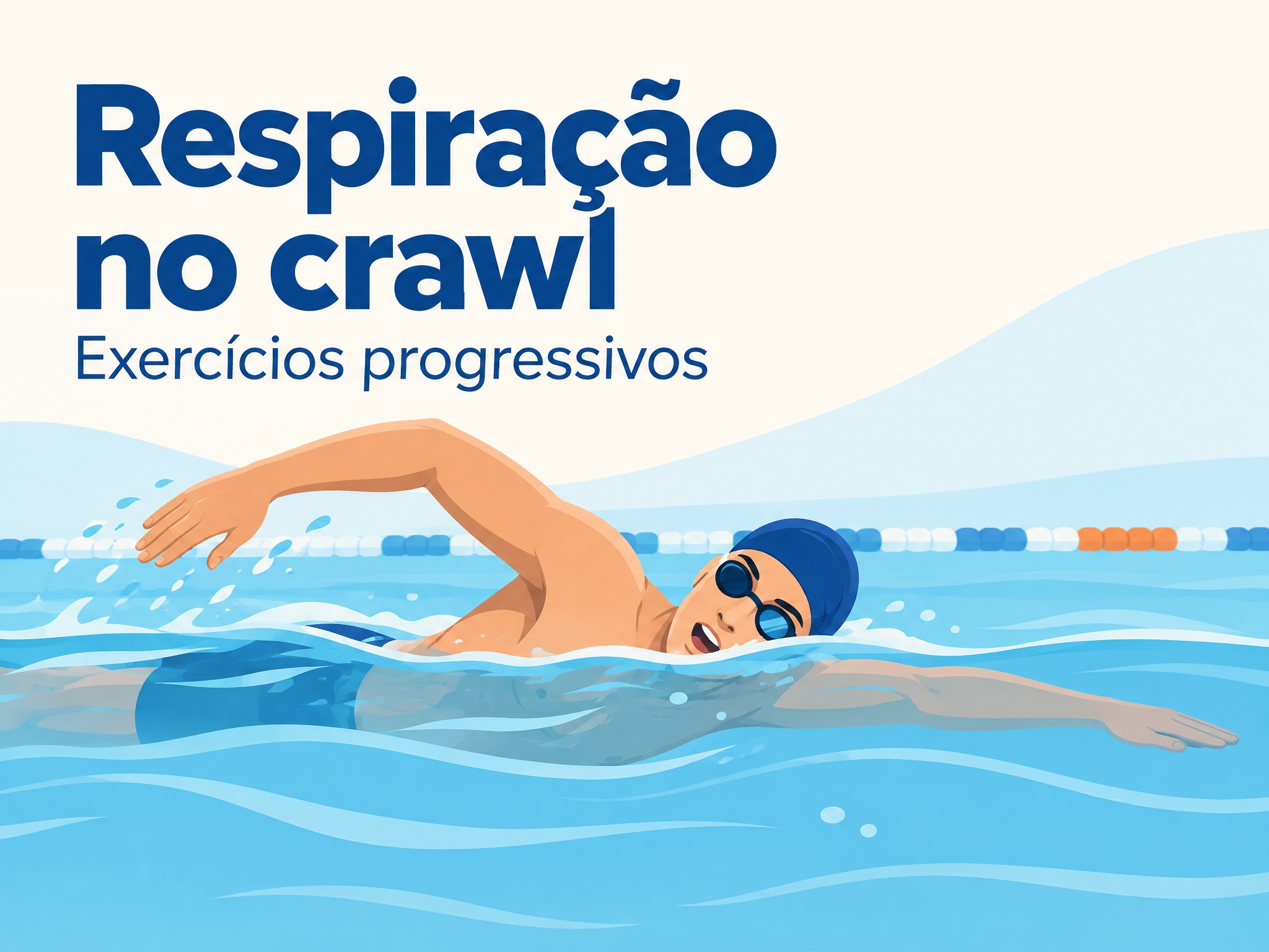 Técnicas de Respiração no Crawl: Guia com Exercícios Progressivos